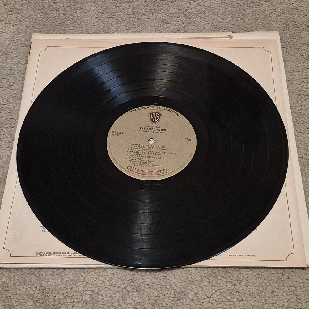 The Association 'Insight Out' Vinyl Record - Picture 3 of 6